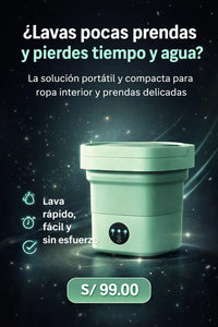 NUEVA MINILAVADORA PORTÁTIL