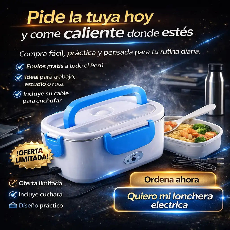 NUEVA LONCHERA ELECTRICA PORTATIL