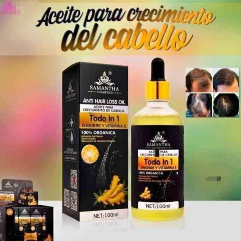 NUEVO ACEITE PARA EL CRECIMIENTO DEL CABELLO